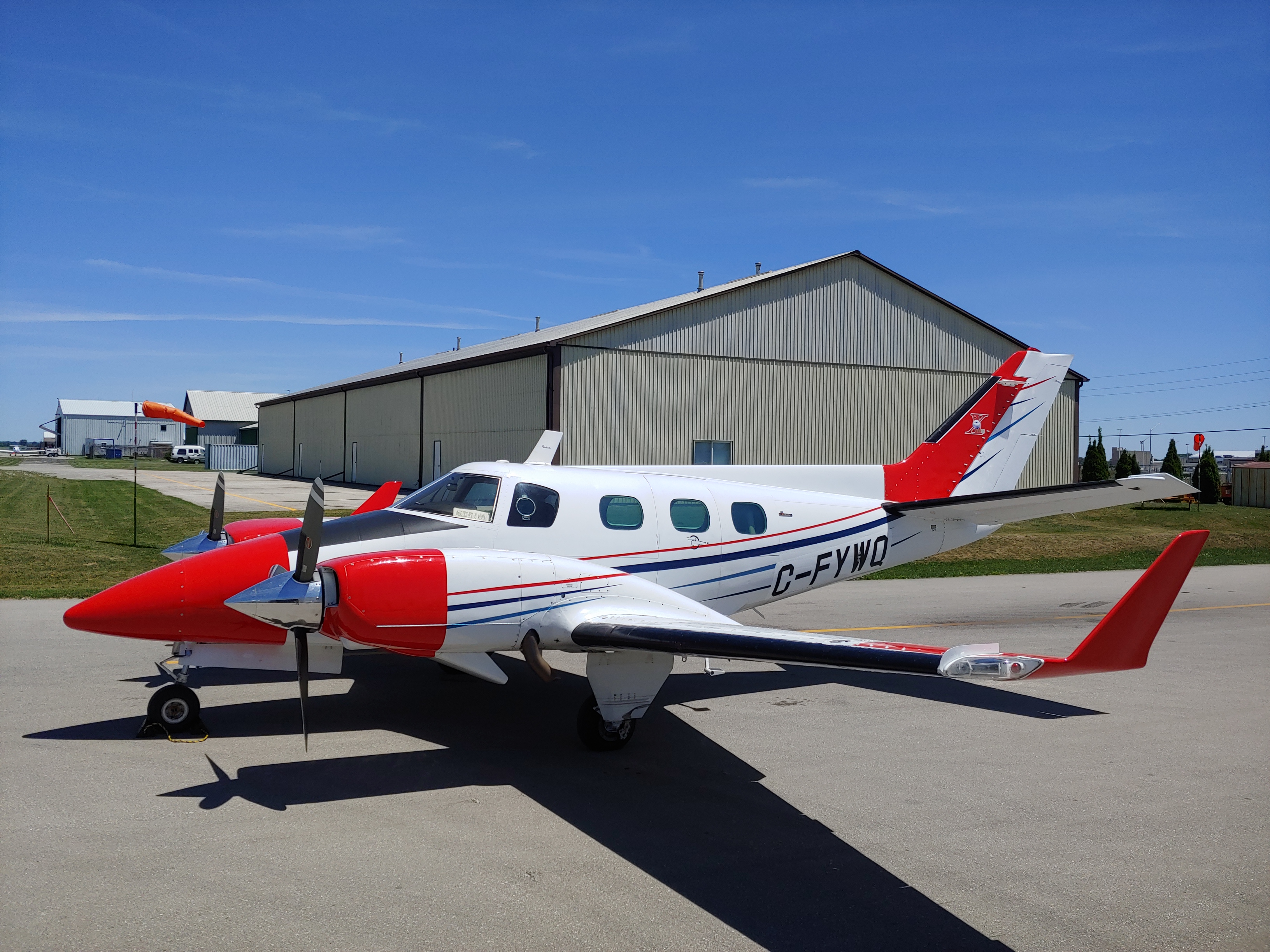 Beechcraft Duke exterior