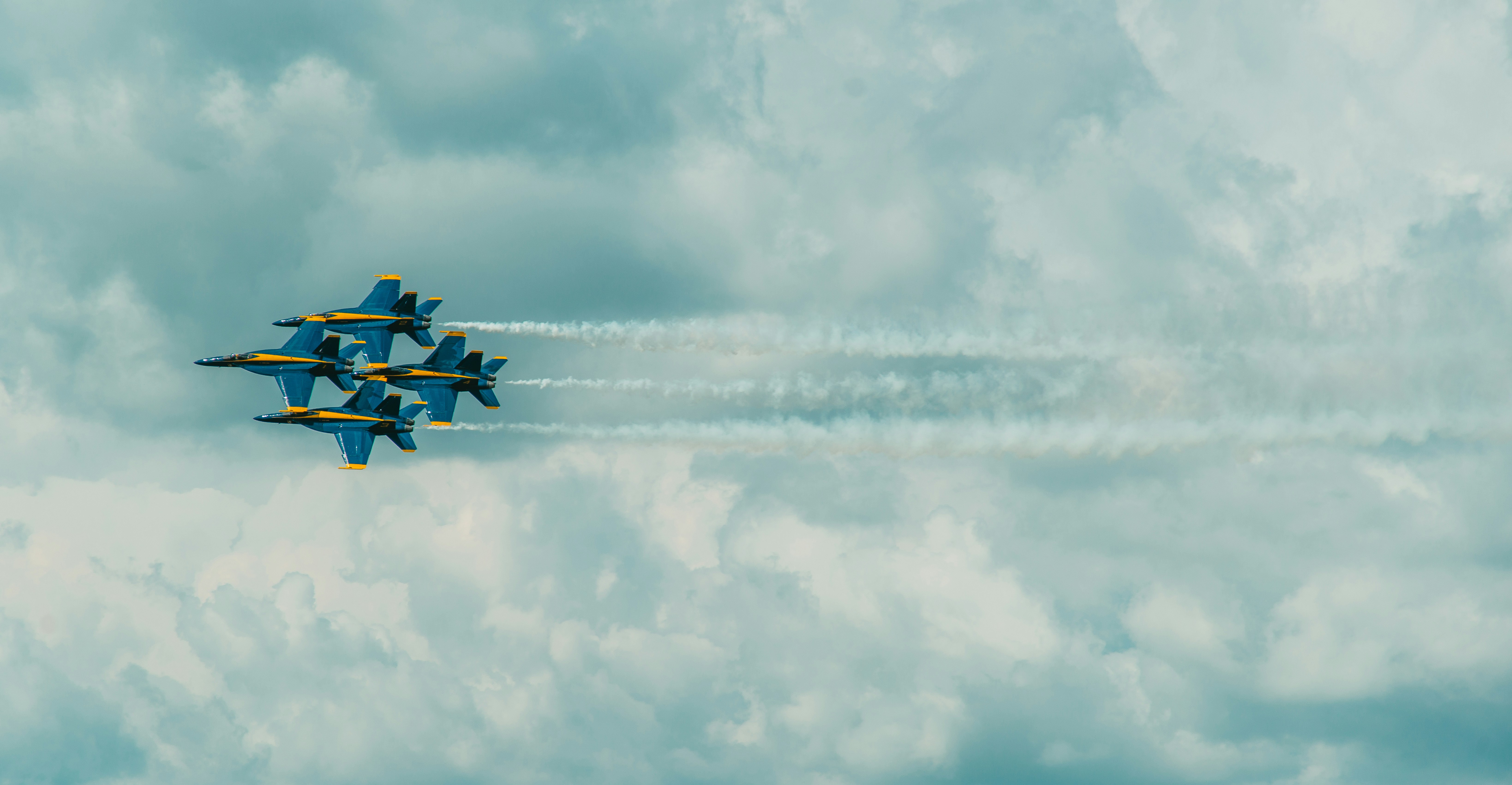 Aircraft at an airshow